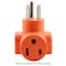 Ac Works Plug Adapter, 6-50R, 10-30P, 6-50P, 10-30P, 0 ft., Orange WD1030650 - alternate 7